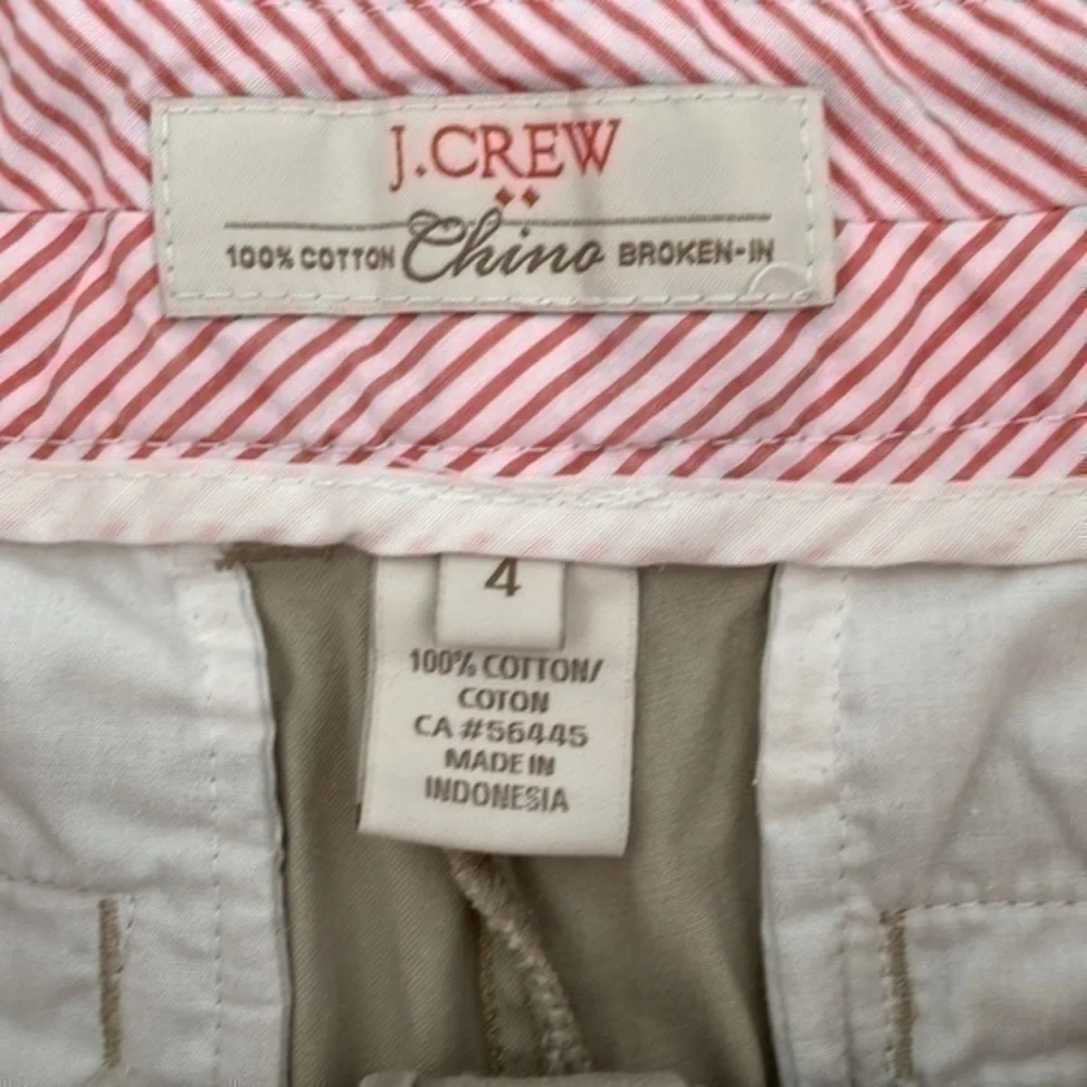J. Crew Chino Broken-In Shorts